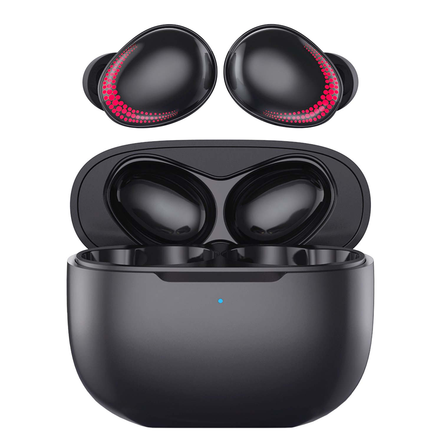 2024 Bluetooth Earphones Air Buds V5.3 Wireless In-Ear Earpiece with ENC & ANC & Hearing Aid Headphone