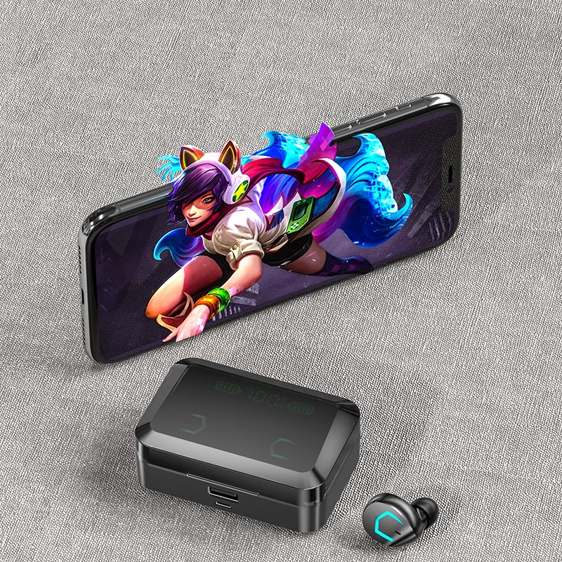 New M36-1 TWS wireless waterproof earbuds earphones noise cancelling hifi stereo multifunction headphone earbuds