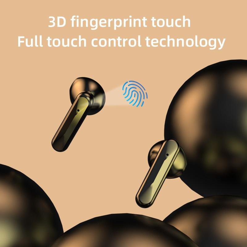 S20 Mirror-LED Shell Tws Earbuds Intelligent Digital Display Wireless Earphones Headphones Headsets