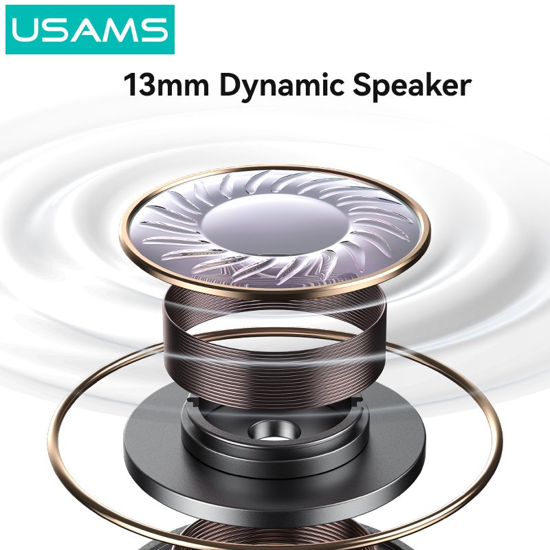 USAMS IF27 Cheap Touch Control Smart Handfree Wireless Earbuds Bluetooth Waterproof Gaming In-Ear Headphones Earphones