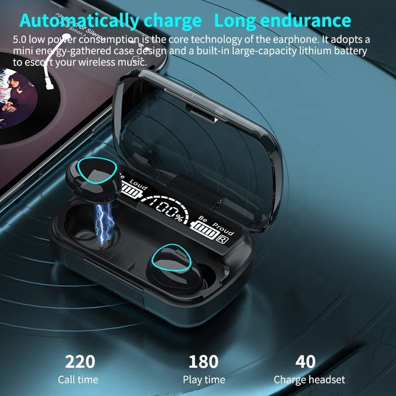 Cheap Price Hot Sale Audifonos M10 Gaming TWS Earphones In-ear Headphones Hifi Bass Stereo Game & Music Wireless Earbuds M10
