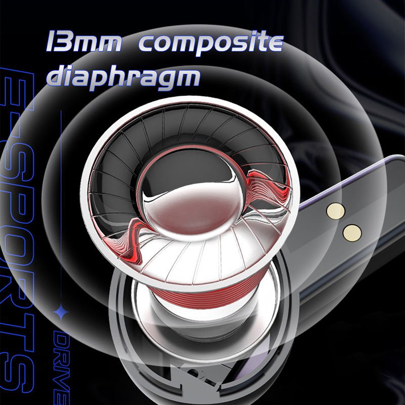 New Arrival T41 Wireless Stereo TWS Earbuds BT Sports Waterproof Mini Gaming In-Ear Headphones
