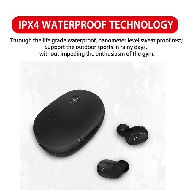 TWS A6S mipods mini true wireless headsets V5.0 stereo earphones Sports earbuds For Xiaomi Airdots Redmi iPhone Huawei