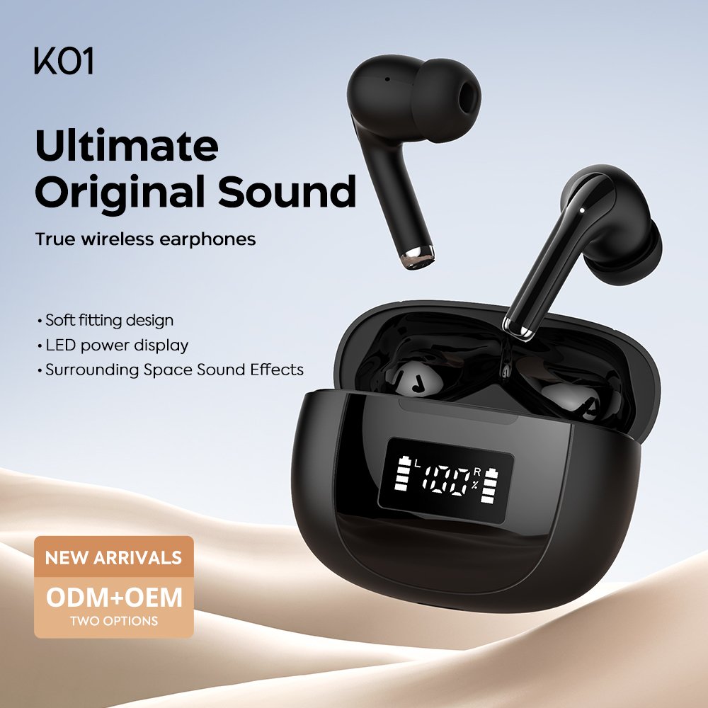 Wholesale High Quality Wireless TWS Earbuds Earphone Noise Cancelling Headphones Earbuds HiFi Stereo Wireless Earbuds