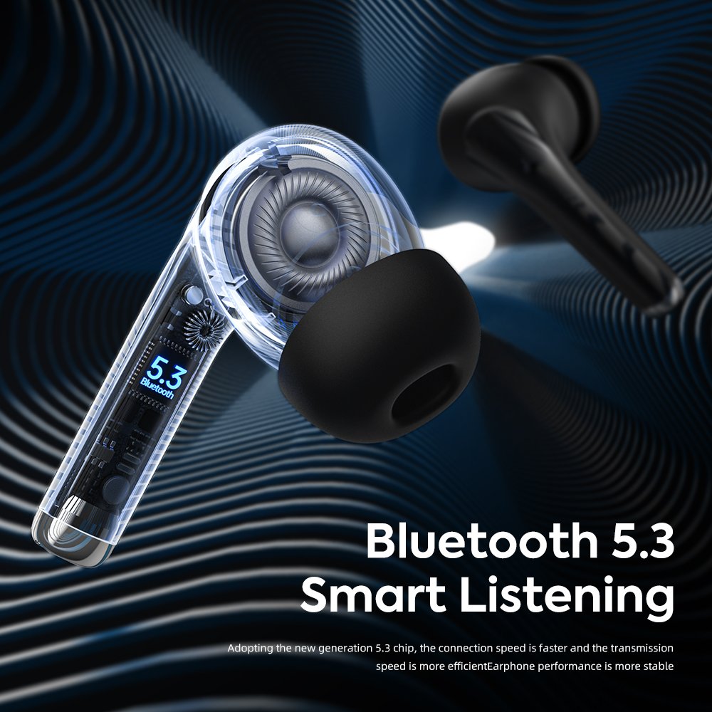 Wholesale High Quality Wireless TWS Earbuds Earphone Noise Cancelling Headphones Earbuds HiFi Stereo Wireless Earbuds