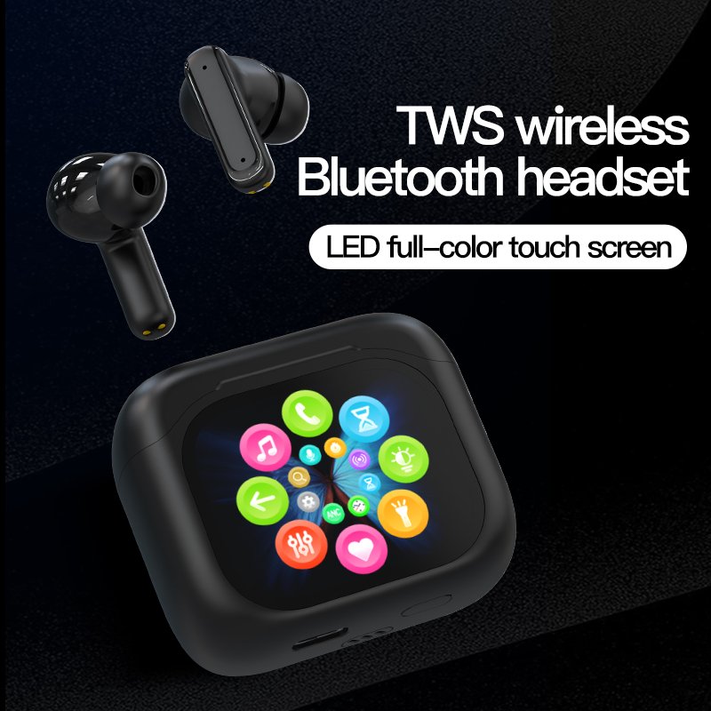 New hot selling 2024 wireless ANC ENC BY-16 headphones bass listening music BT 5.3 tws earphones