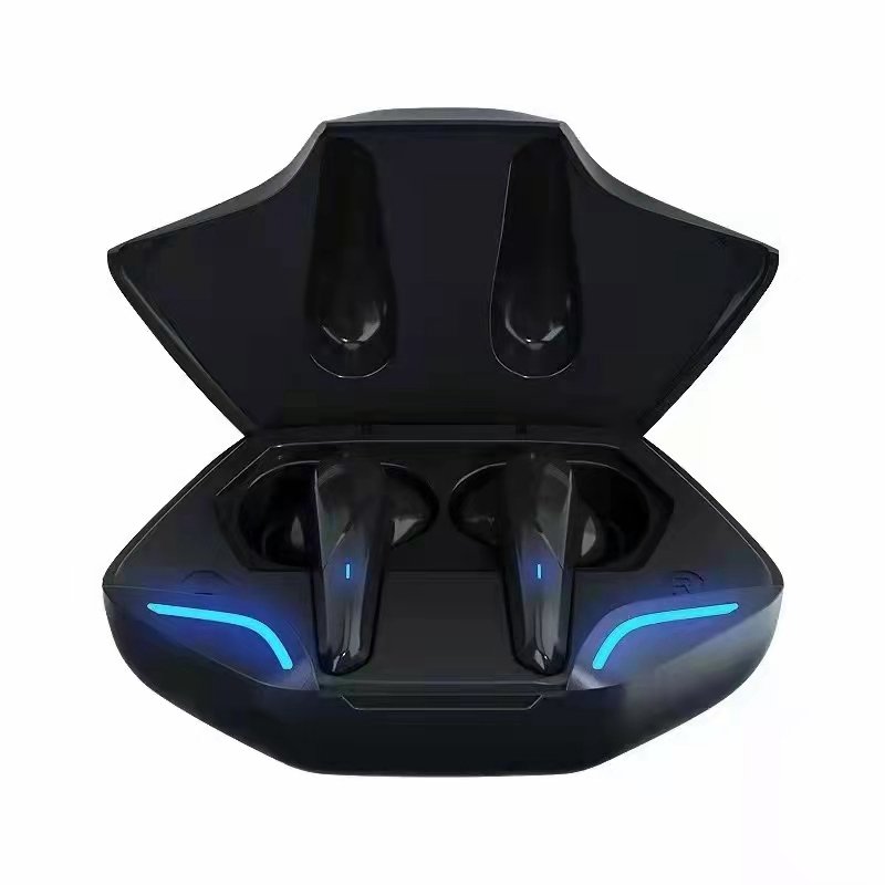Wholesale TWS Wireless Gaming Earphone BT5.0 Stereo Wireless Earbuds with LED Light Heandfree Headphone for Mobile Gamer