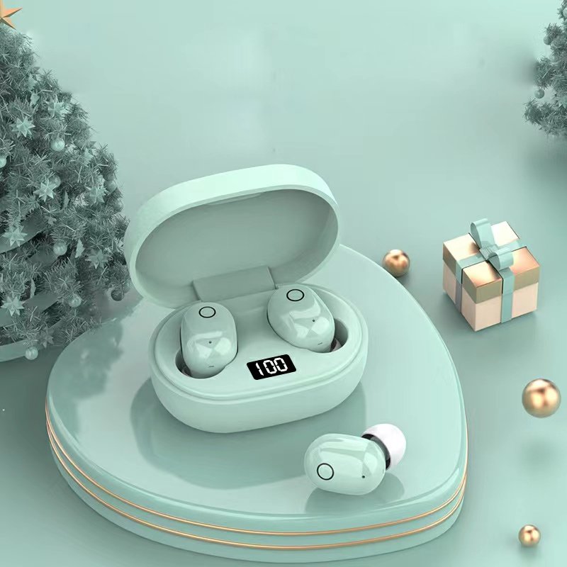 TWS j15 Wireless BT Earphones 6D Hifi Stereo bass Sports headset waterproof Noise Cancelling Handsfree With Mic Led Display