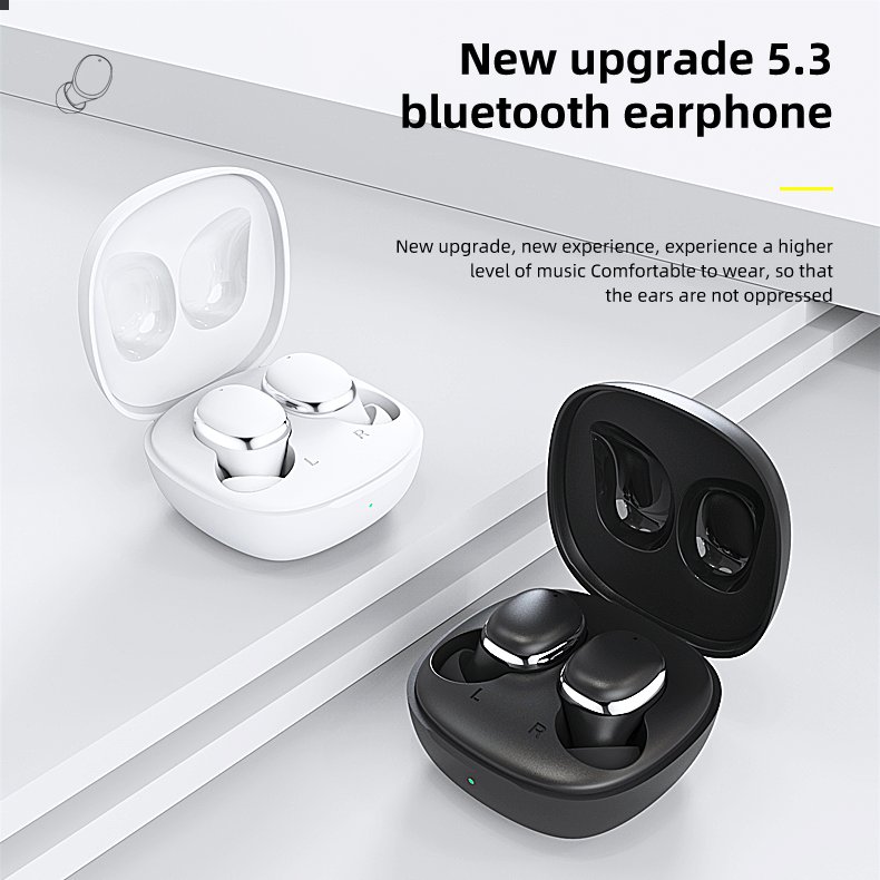 Custom Logo TWS Wireless Earbuds Bluetooth 5.3 Earphones Waterproof Headset Gaming Earphone Noise Canceling In Ear Headphones