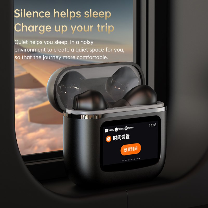 Waterproof Sport Tws Headphones Noise Cancelling Earbuds Bluetooth Ear Buds Wireless Gaming Earphone with touch screen