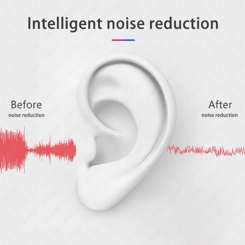 TWS Earbud Wireless Earphone Noise Cancelling HIFI Mini Earbuds Touch Control 2023