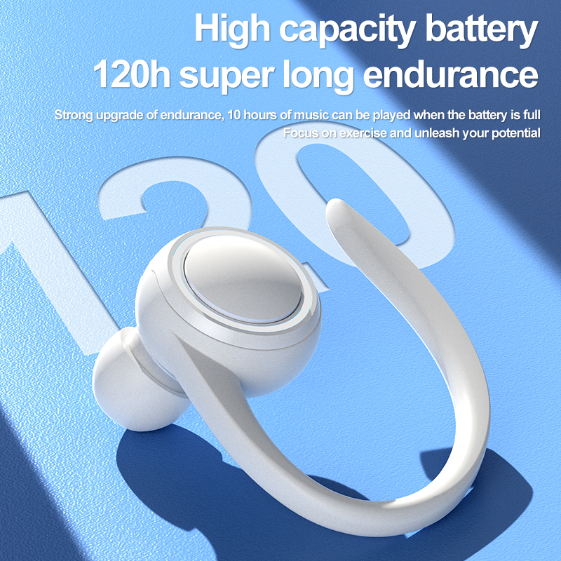 T10 Tws Wireless Earhook Headphones BT5.2 Hifi Sound Noise Cancelling Sports Running In-ear Earphone