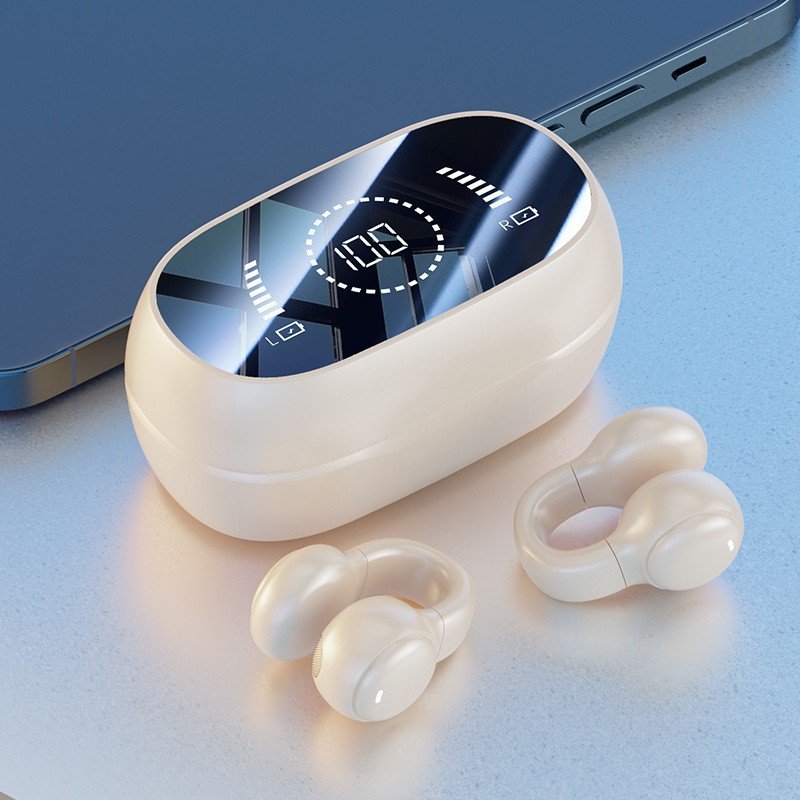 Hot Wholesale Earphone Wireless Sleep Earphone Waterproof Anti-Noise Ear Protection Digital Display Battery Gaming Sleeping