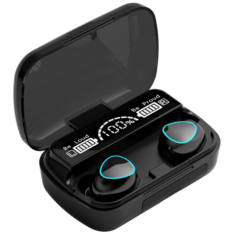 M10 Noise Cancelling TWS Earphones & Headphones Sports Headset Wireless Earphone Waterproof M10 Earbuds