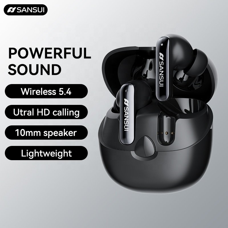 SANSUI W22 TWS Earphones Touch Control JL Chipset Noise Cancelling tws earphones & headphones