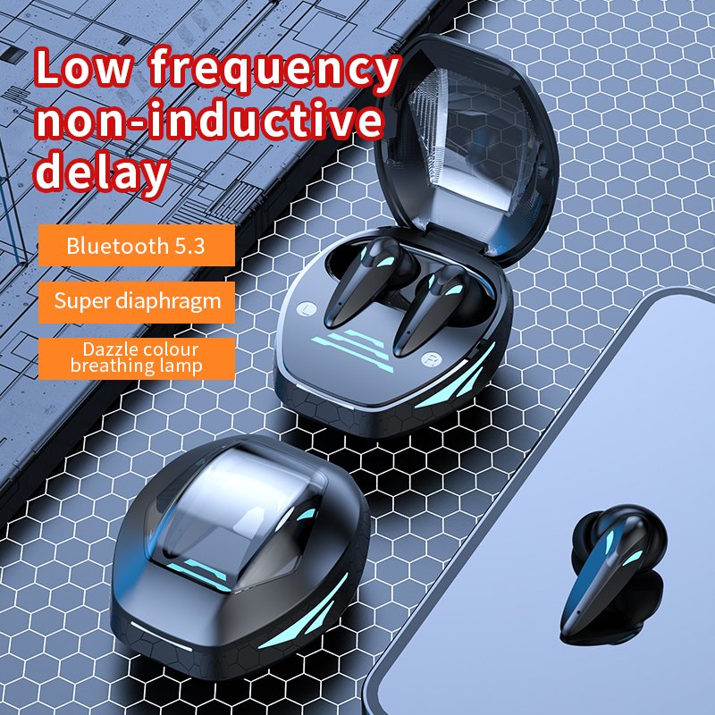 TG09 LED display true Wireless earbuds gaming tws earphone Headphones Mini Headset Waterproof Stereo Hearset