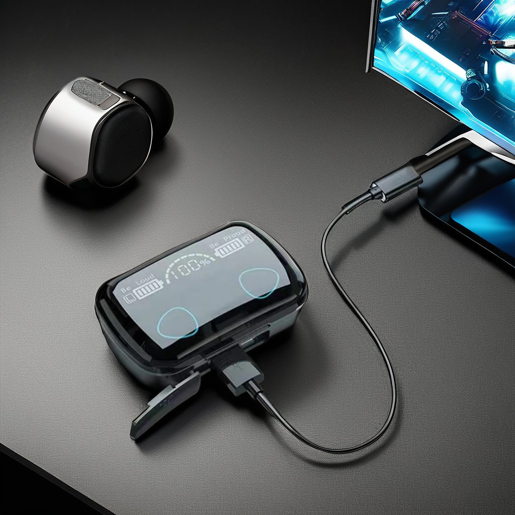 2024 Original True Wireless TWS M10 Earbuds Waterproof Sport Auriculares Audifonos In-Ear USB Headphones Gaming i12 Pro 6 F9