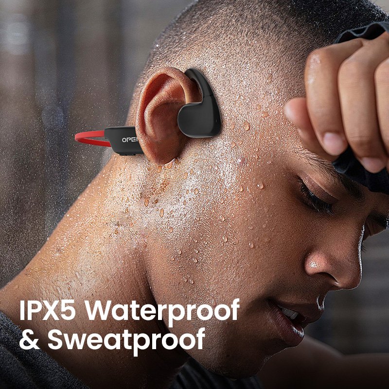 Alova Wireless Headset Ipx5 Sport Earphone Open Ear Headphones Bluetooth 5.2