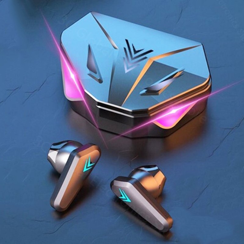 TWS X15 In-Ear Wireless Headphones 5.3 Earbuds with Noise Cancelling Stereo Sound Waterproof Gaming Headset for Music