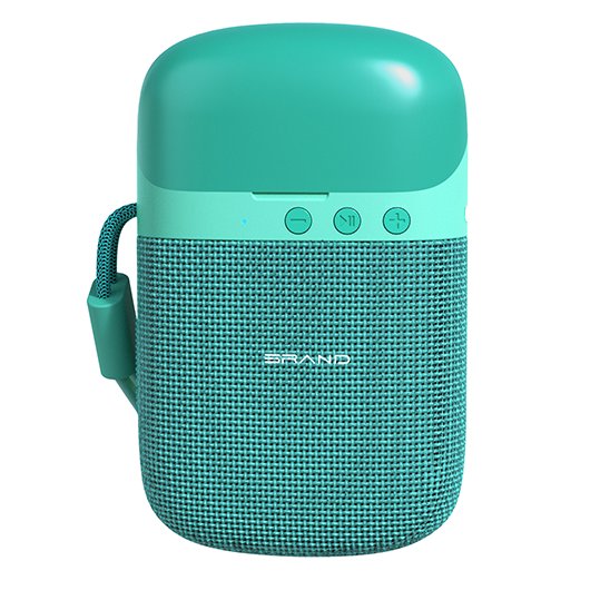 The Latest Outdoor Multi-function 2 in 1 Travel Wireless Earphones Accessories TWS Earbuds Bluetooth Speaker Earphones