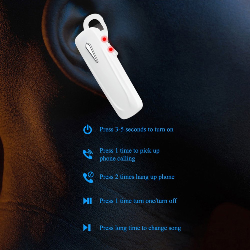 M163 Noise Cancellation Ear Hook Tws Wireless Sports Earphones True Wireless Earbuds With Mic For iPhone