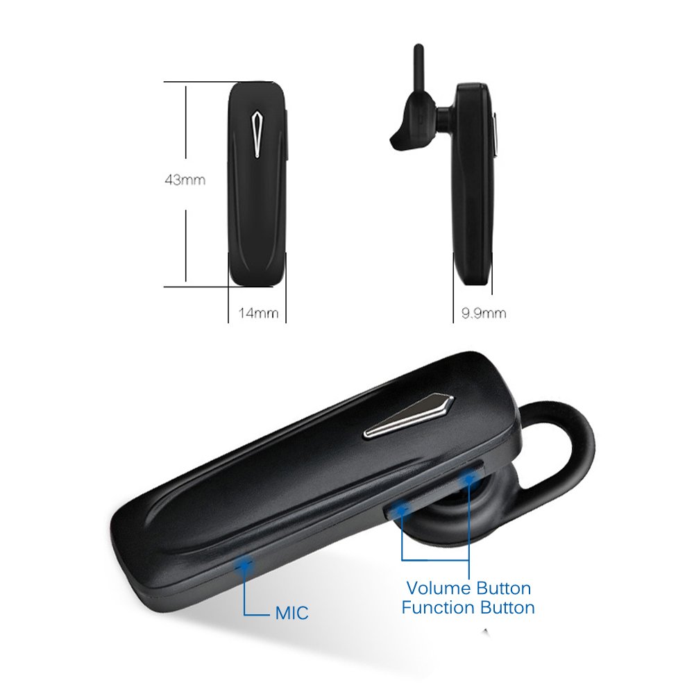 M163 Noise Cancellation Ear Hook Tws Wireless Sports Earphones True Wireless Earbuds With Mic For iPhone