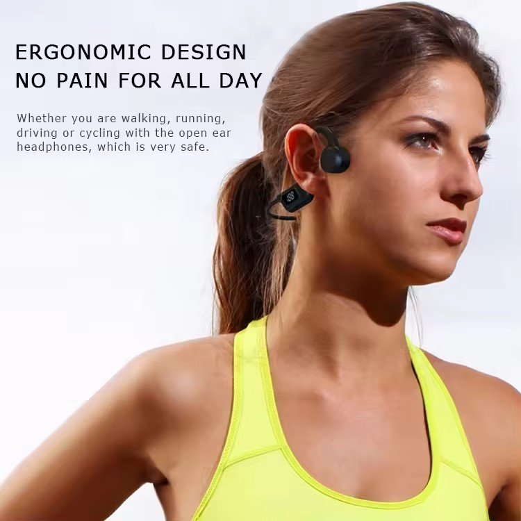 Q33pro VG06 Open Ear Bone Conduction TWS Earphones Headphones Wireless Bluetooth ENC Noise Cancellation LED Battery Indicator JL