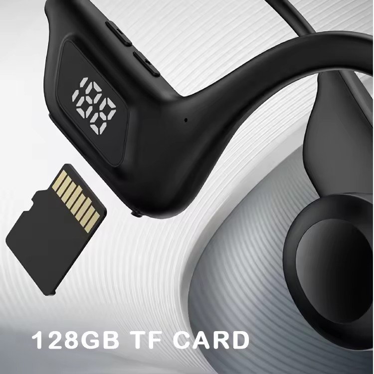 Q33pro VG06 Open Ear Bone Conduction TWS Earphones Headphones Wireless Bluetooth ENC Noise Cancellation LED Battery Indicator JL