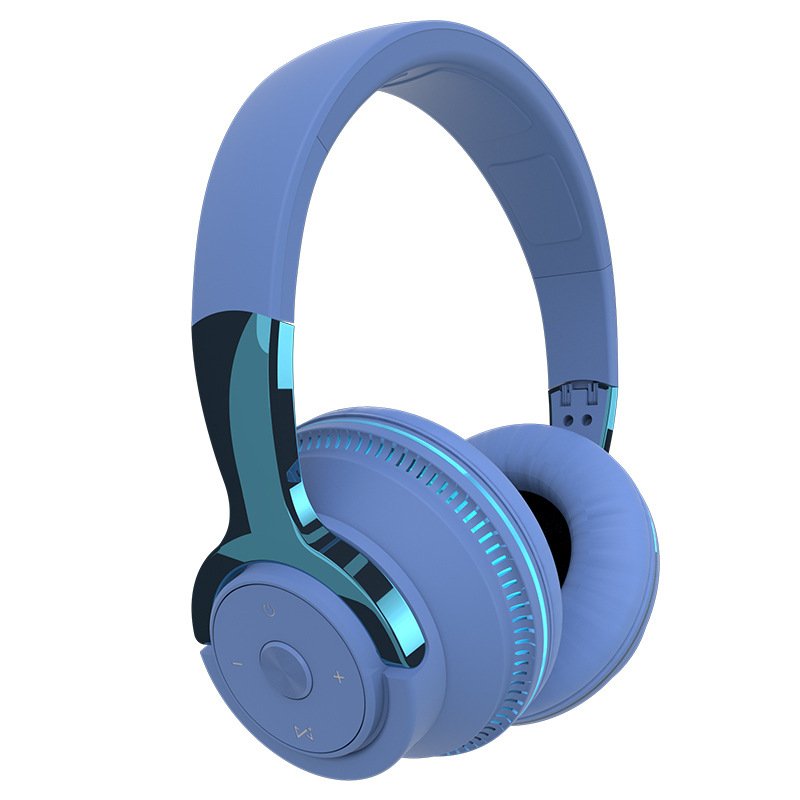 LED light H2 Wireless Headphones 5.0 Blue tooth Earphone Foldable Bass with TF Card For iPhone Sumsamg Phone With Mic Headsets