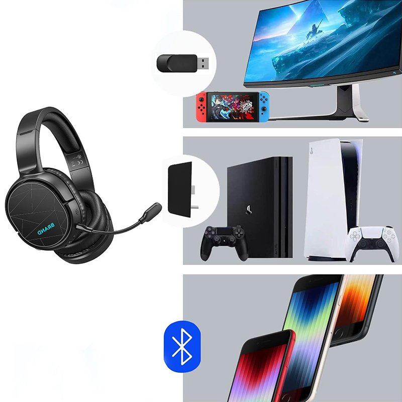 Oforui Gaming Microphone Live Wired Gamer Mic noise cancelling head phones Recording Studio RGB Gaming Microphone For PC