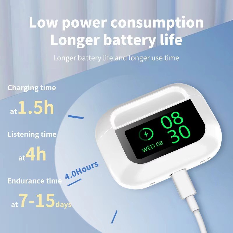 trend product 2024 touch screen gaming in-ear headphones noise cancelling tws earphone wireless bluetooths earbuds