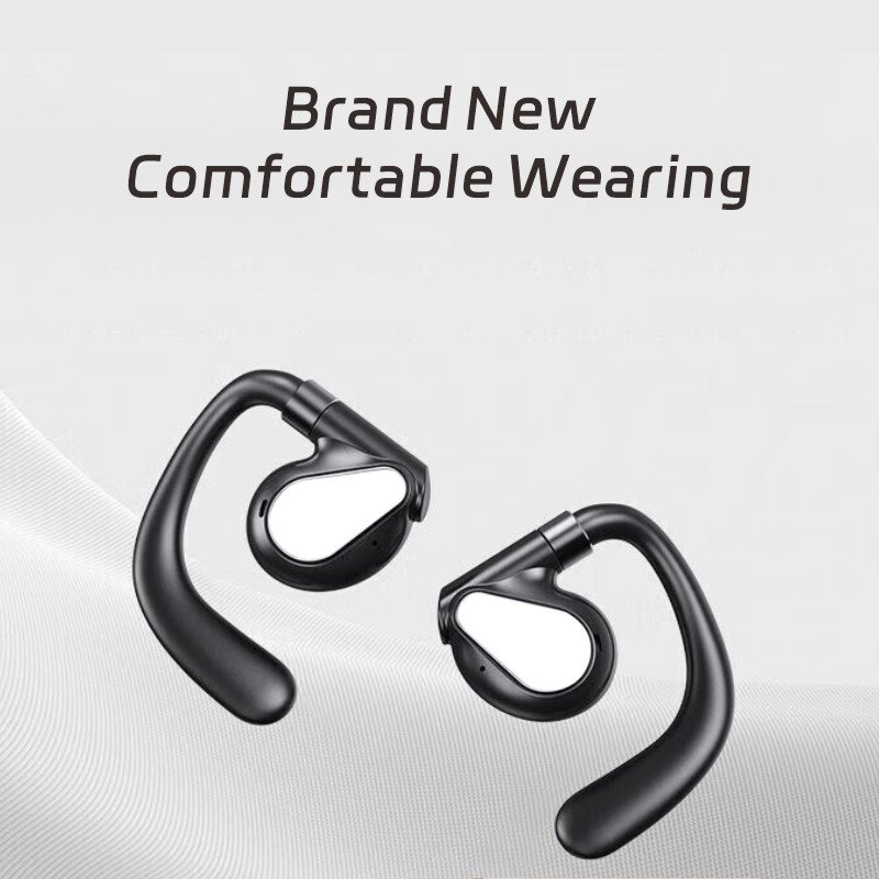 Hotriple brand ear-hook style C21 tws wireless earbuds with charging case cheap price in-ear stereo wireless earphone