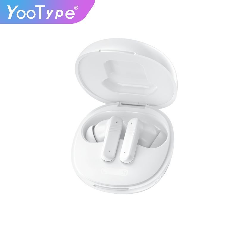 YooType V30 ANC Noise Reduction TWS Earphones with HIFI Sound & LED Touch Screen Display Battery Indicator Smart LED Tour Pro 2