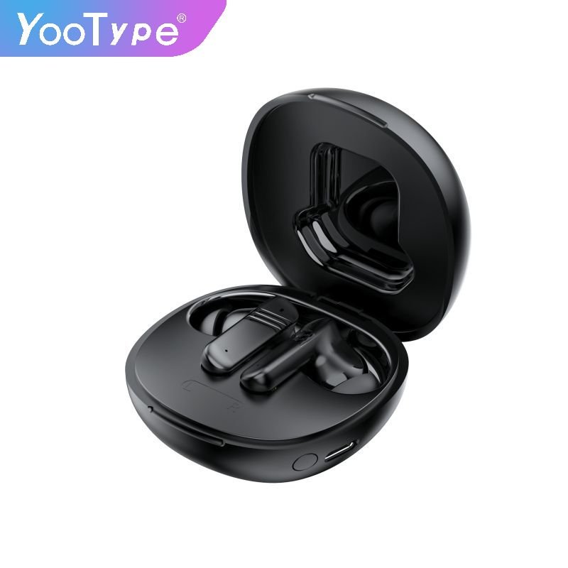YooType V30 ANC Noise Reduction TWS Earphones with HIFI Sound & LED Touch Screen Display Battery Indicator Smart LED Tour Pro 2