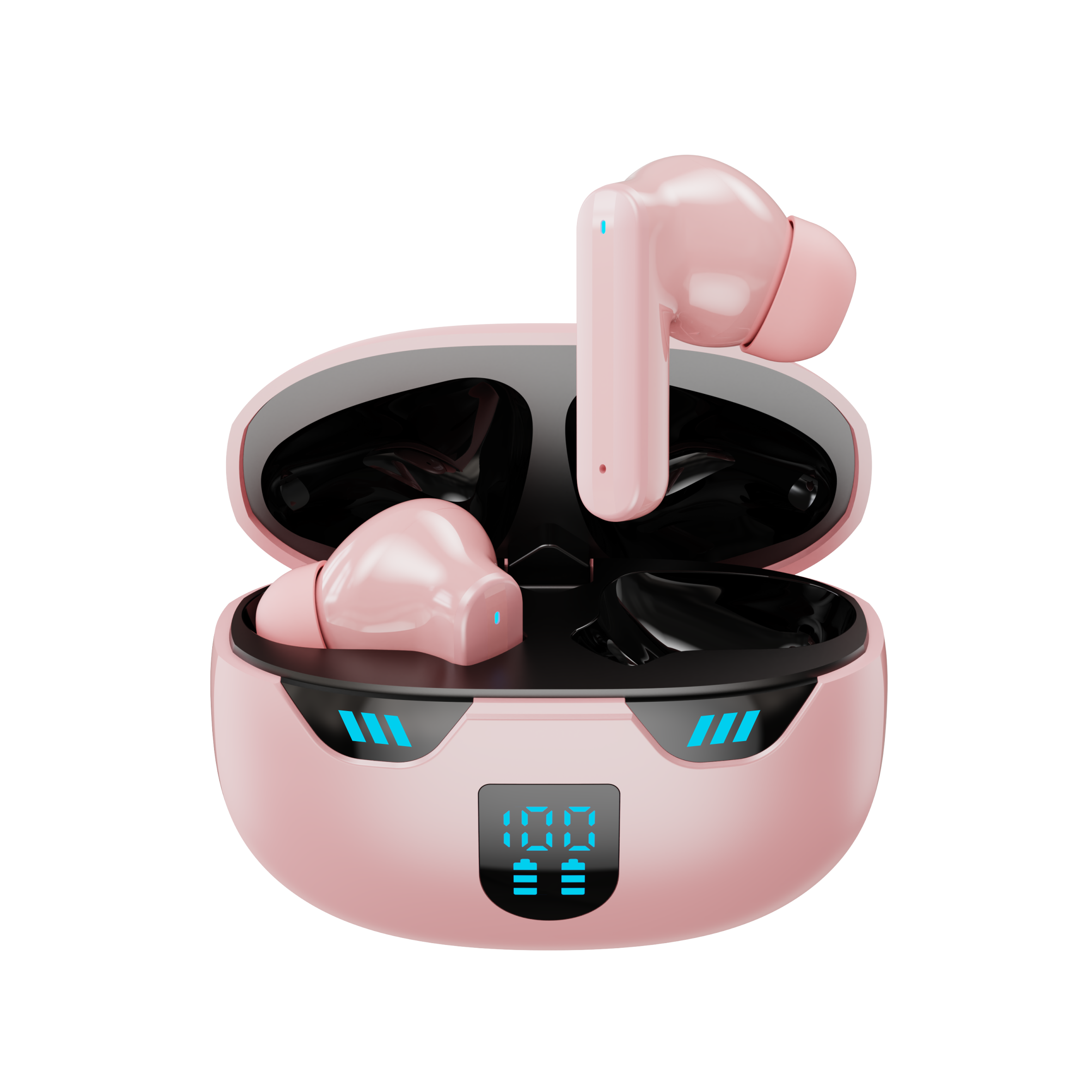 Low latency bluetooth gaming headset IPX4 waterproof ENC Noise Cancelling Earphones