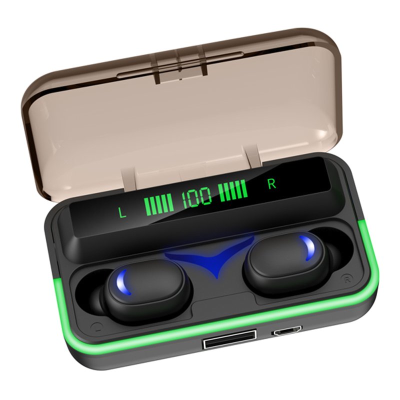 VALDUS Cheap TWS E10 Earphone Earbuds Wireless LED Display Boat Mini BT 5.0 Stereo Gaming In Ear Earphones