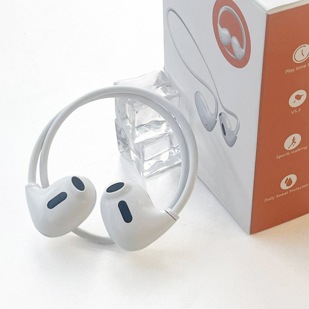 2024 High Quality OWS 4 9D Stereo HIFI TWS 5.3 Bone Conduction Headphone Noise Cancelling Clip Ear Wireless Neckband Earphone