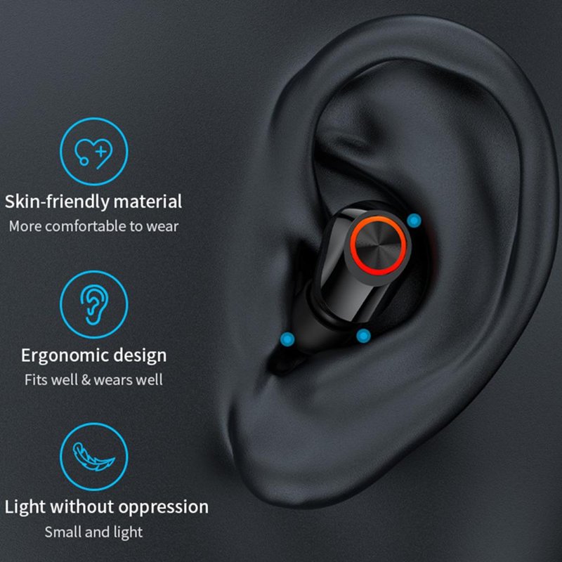 hot selling on amazons Custom Logo Stereo TWS True Earbuds Headphone Earphone Wireless Earbuds M8