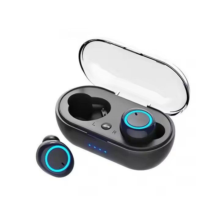 Hot Y50 Tws Wireless BT 5.3 Earphones Noise Canceling Headset 3d Stereo Sound Music Earbuds In-ear Headphones Y50 Y30 Tws