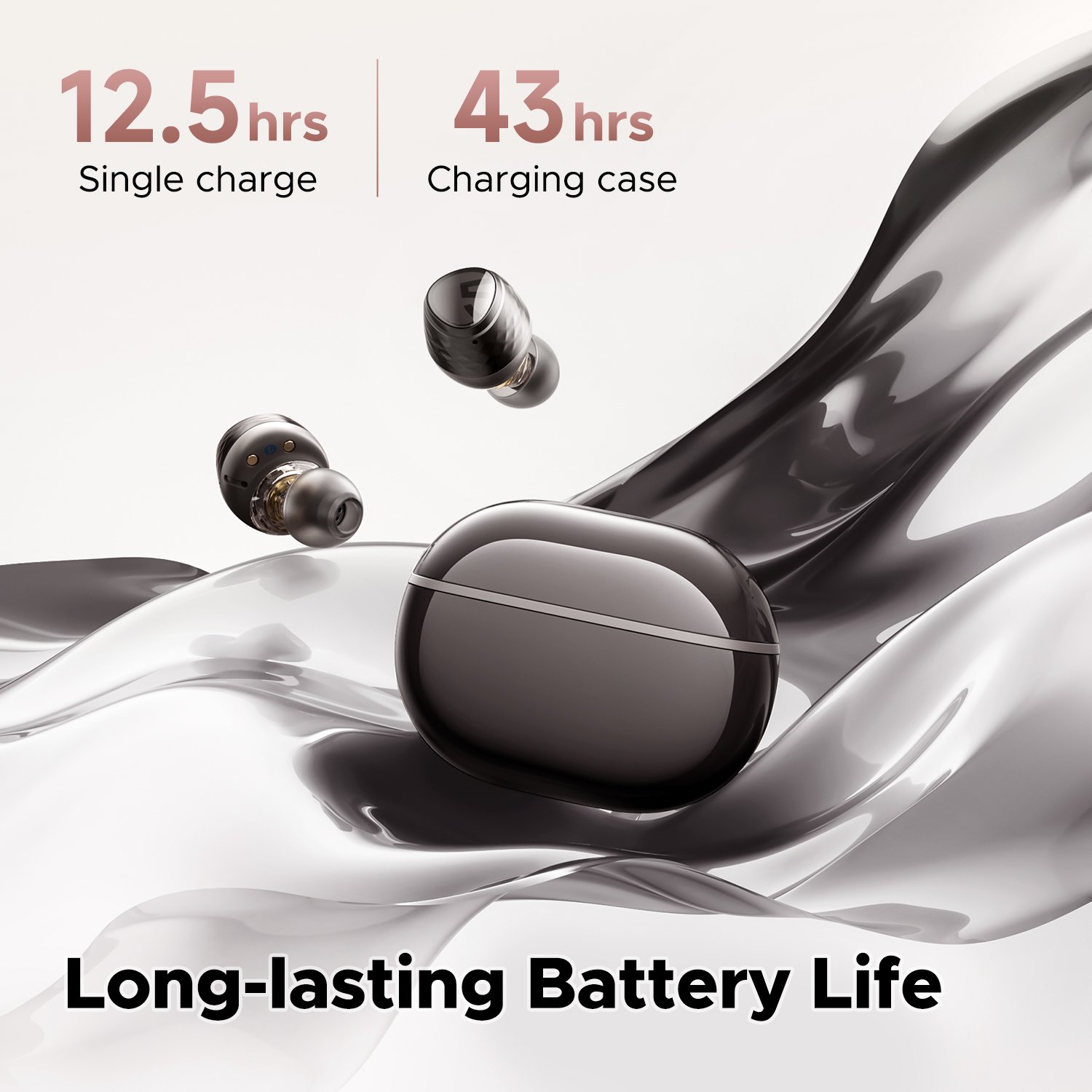 SoundPEATS Engine4 Wireless earbuds Dual Dynamic Driver earphone blue tooth in ear earbuds with Hi-Res audio LDAC tec