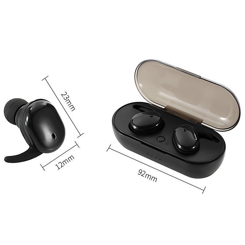 Hot Selling Mini Auriculares Y30 TWS Earphones ENC Noise Canceling Headset 3d True Wireless Stereo Earbuds In-ear Headphones Y30