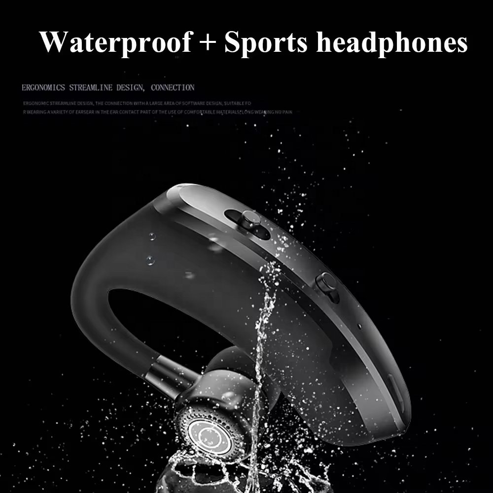 Dodoup V9 Hands free headphones HIFI Stereo TWS Wireless Earphone Earhook Earbuds for Music Listening