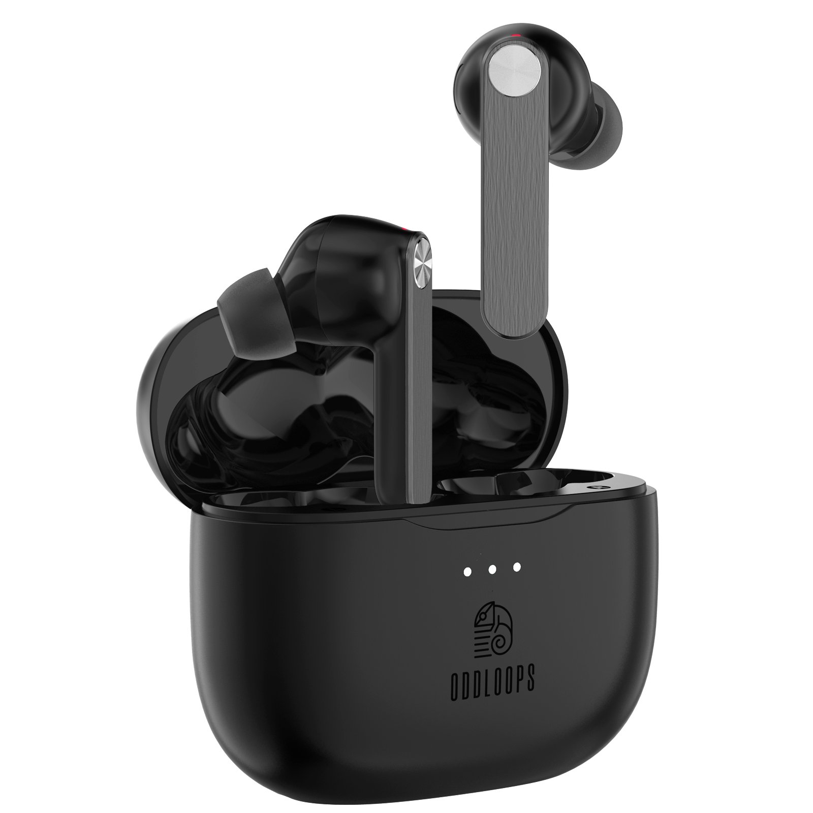 Hot selling New T17 True wireless tws earbuds two mic ENC and ANC calling noise cancelling Portable Mini earphones factory price