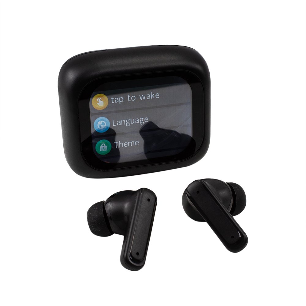 2024 New TWS Noise Cancelling Smart Earphone Headphone Touch Screen Control Wireless Headset Gaming Earbuds Music Earphone