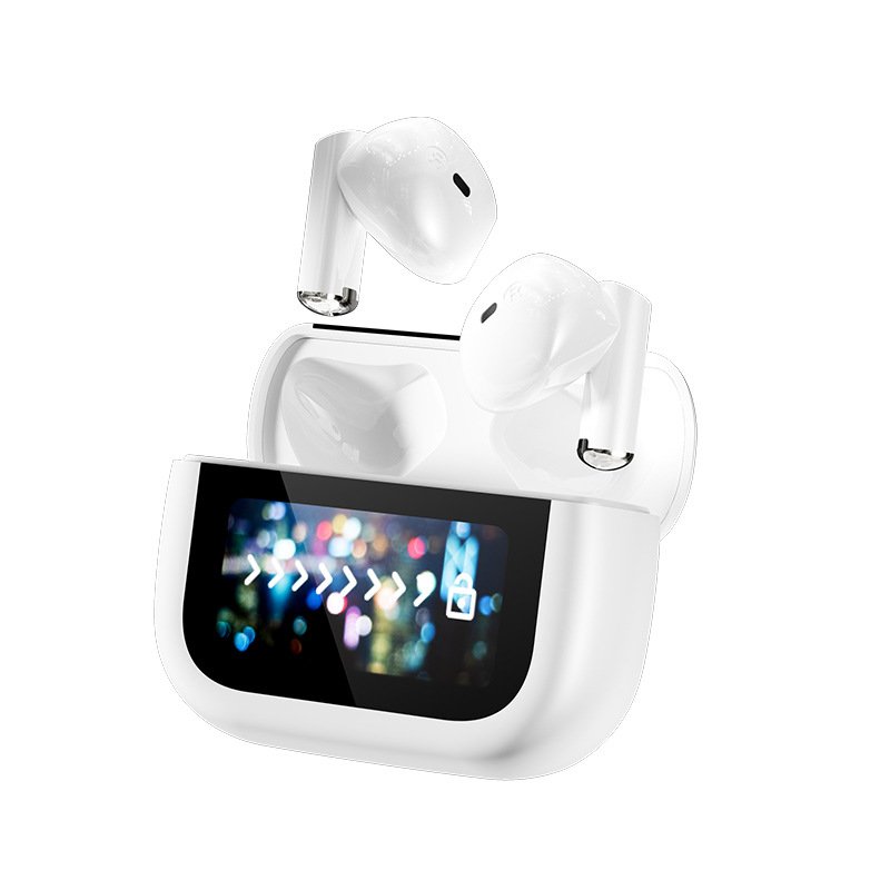 Hot Selling TWS In-Ear HiFi Earphones Transparent Color Screen Wireless Screen Touch Control Noise Reduction Marking Features