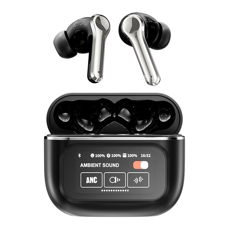 Hot Selling TWS In-Ear HiFi Earphones Transparent Color Screen Wireless Screen Touch Control Noise Reduction Marking Features