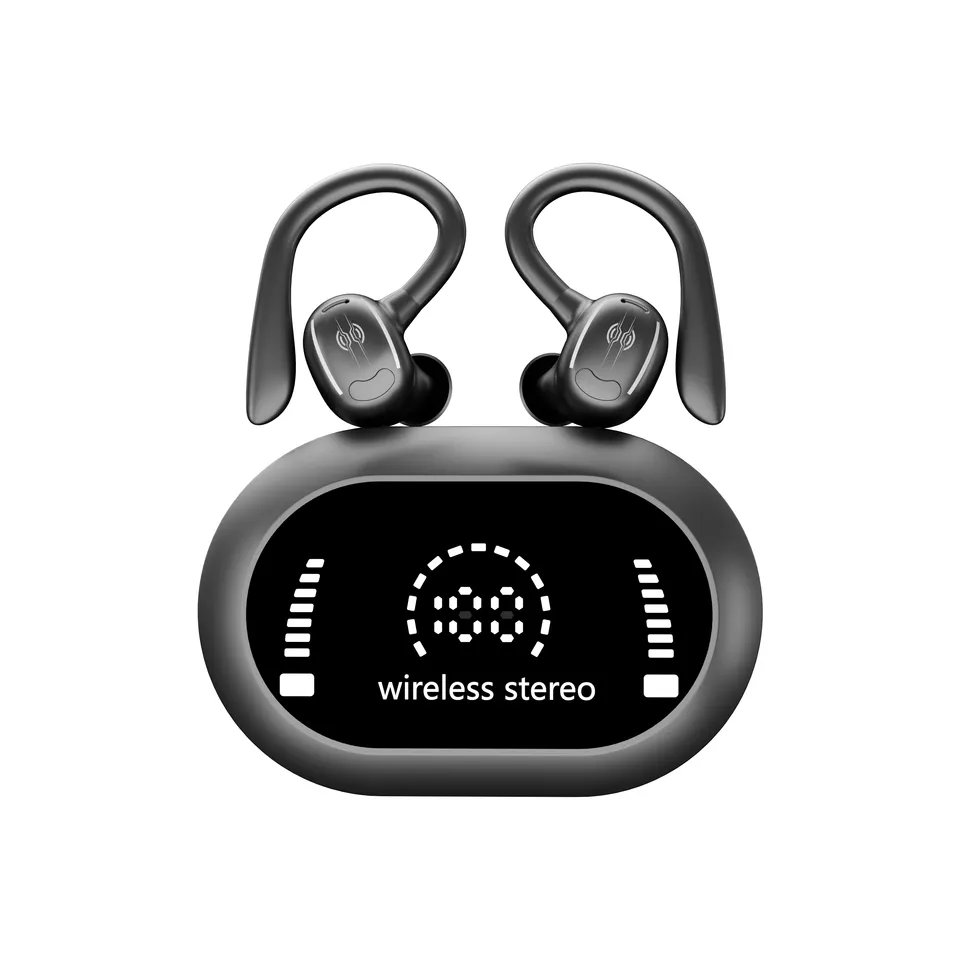 YYK-635 Sport Bt 5.2 Headphones Wireless Earbuds Noise Cancelling Earphones Earhooks Headset 10H HiFi Music Time