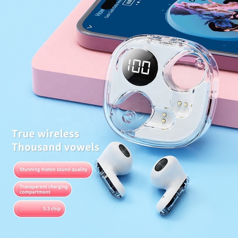MAX20 noise cancelling wireless earphones TWS private model earbuds New double ear ultra long battery life earbuds