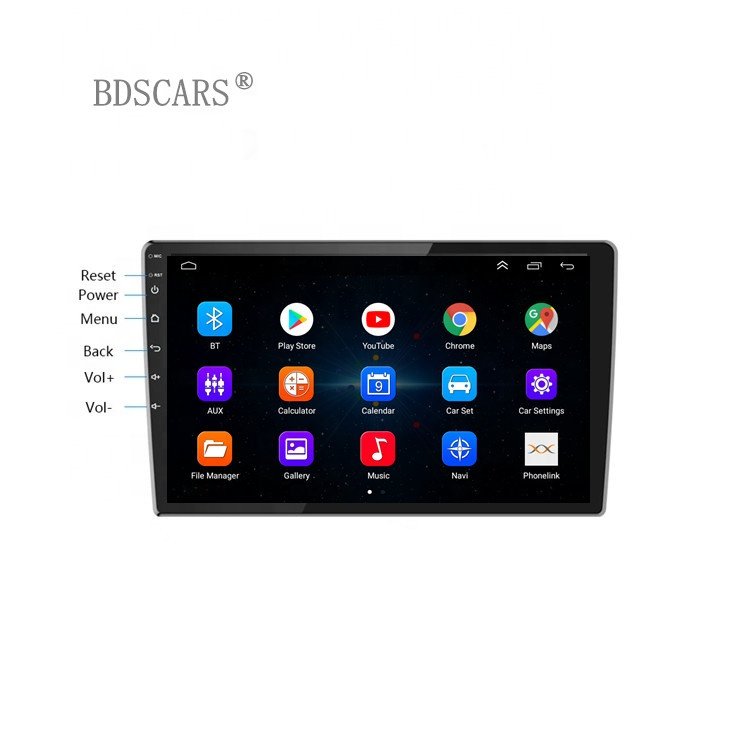 9inch Car Video 2.5D Tempered touch screen GPS Navigation BT carplay Car DVD Player Android car stereo radio