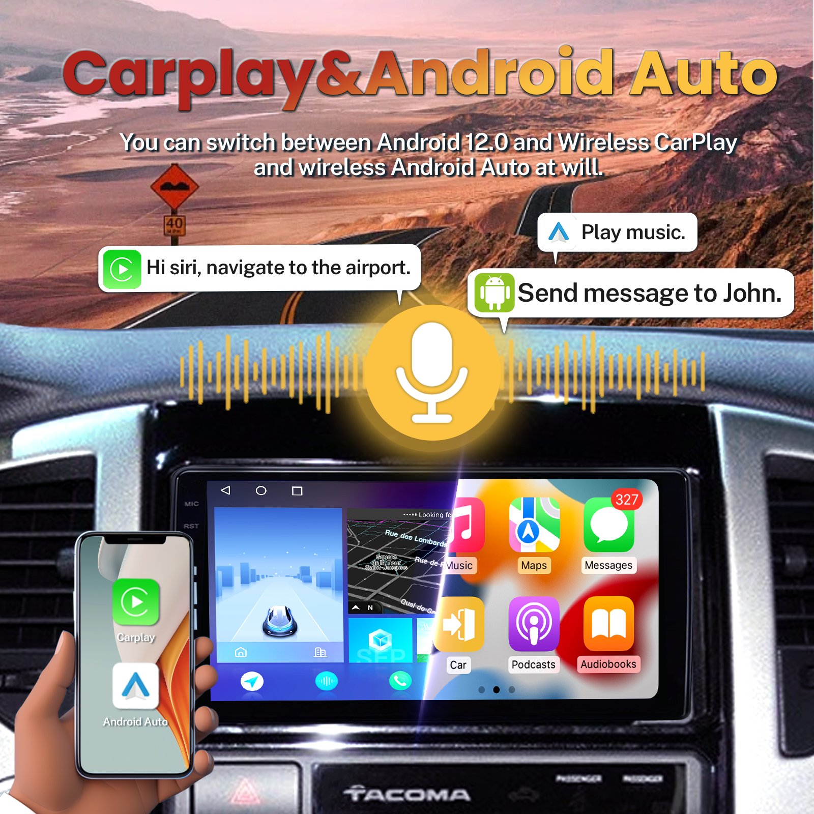 9 Inch Audi A4 2000-2009 Radio 8 Core TS10 Stereo 4+64g Android 12.0 Car Radio/Panel/GPS Navigation